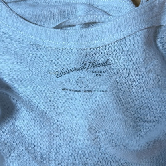 UNIVERSAL THREAD White Crisscross Tank Womens Small - Picture 3 of 4